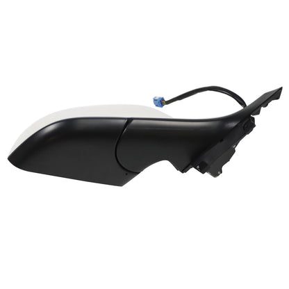 EXTERIOR MIRROR ASSEMBLY - PREMIUM - DOMESTIC - TIGHT HAND - Black/White For Model 3 2017-2023